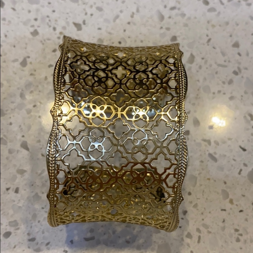 Kendra Scott Gold Cuff Bracelet